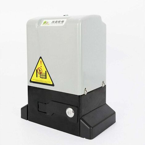 Entra nement de portail coulissant - 1200 kg - Entra nement électrique de portail - Télécommande