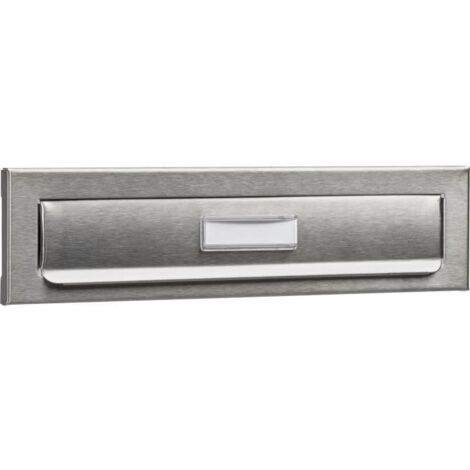 Entrada de Correos para Puerta BURG WACHTER - Empotrable - Inox