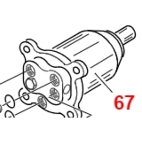 Entraînement hydraulique Danfoss T1-2-4 ORIGINAL GIANNI FERRARI 00.41.00.0720