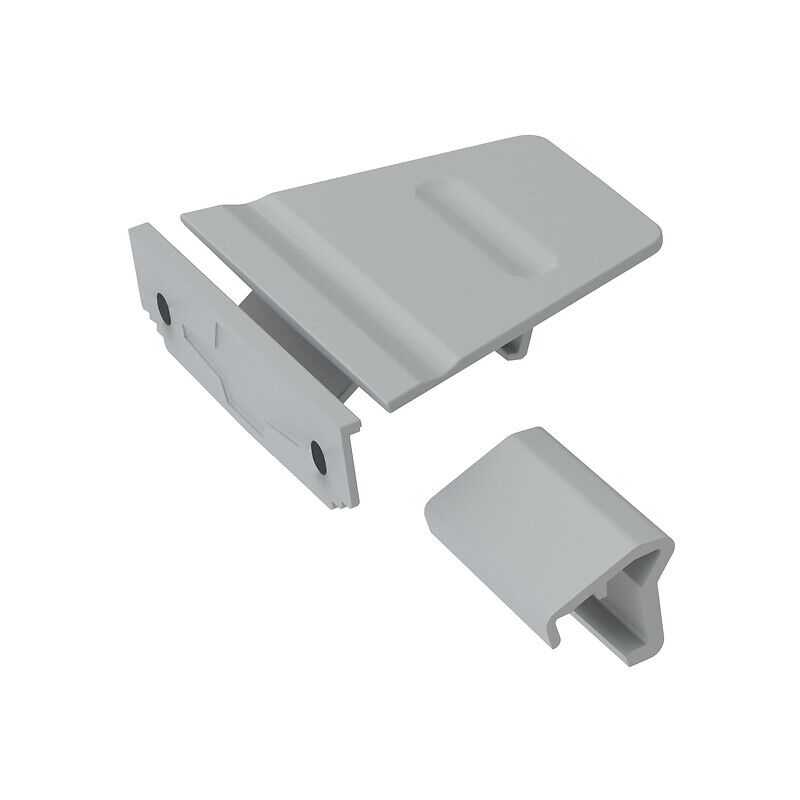 Kit d'entraîneur pour tiroirs à l'Anglaise Atira, à visser, finition anthracite Hettich