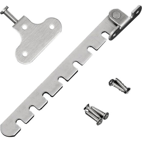 Entrebâilleur de Fenêtre à Battant Restricteur de Fenêtre Entrebailleur Fenetre Limiteur Ouverture Fenetre avec Vis pour Régler l\'ouverture de la Fenêtre