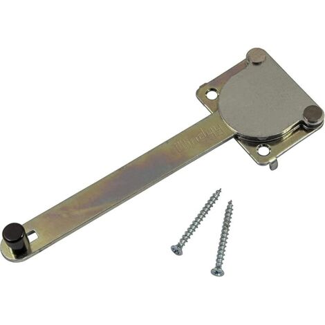 Entrebailleur de Fenêtre - Entrebaillement Magnétique Windyy en Metal Galvanisé pour Fenetres Basculantes et Portes - Protection Moisissure, Aide Aération - Bloque Fenetre - 1 Kit