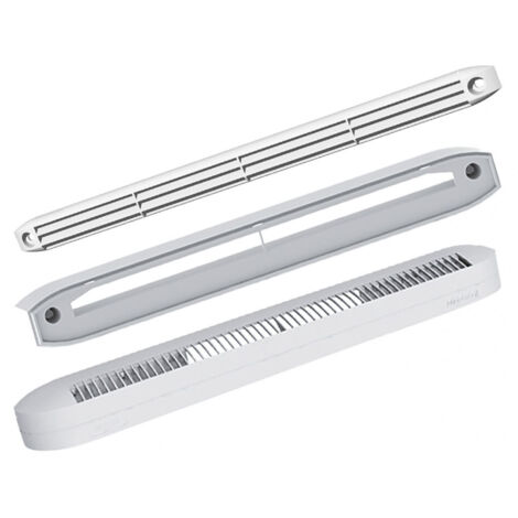 Entrée d'air auto acoustique mini avec rallonge 15/22/30 m3/h RAL7016 S&P (UNELVENT) 850668