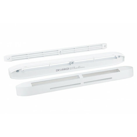 Entrée d'air hygroréglable acoustique avec rallonge 6/45 m3/h RAL 8019 S&P (UNELVENT) 856551