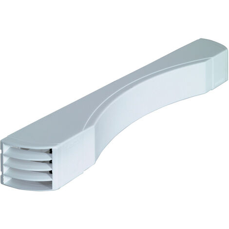 Aldes – Entrée d'air ellia – Débit 30 m³/h – Niveau sonore 41 dB – Dimensions fente 172x12 mm – Teinte blanc pour ventilation résidentielle