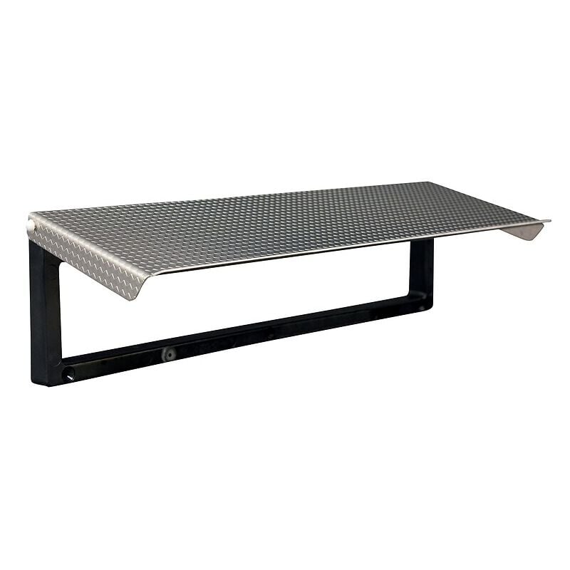 Entrée de boîtes aux lettres simple face - acier finition gris - largeur 260 mm Renz