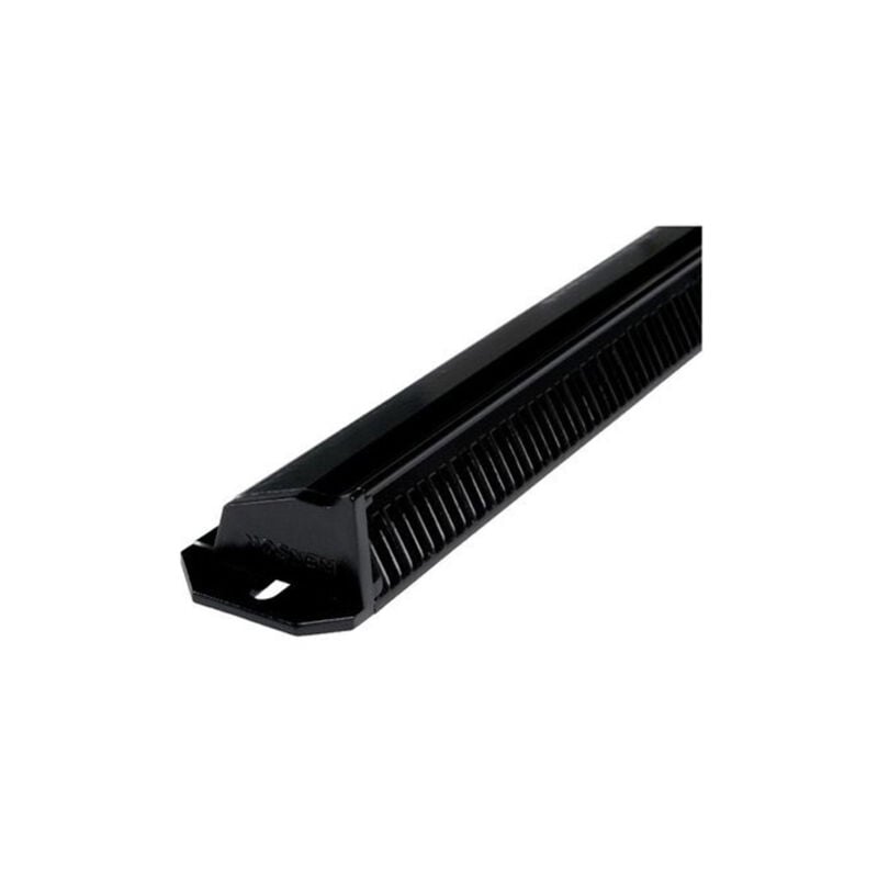 Renson - Grille extérieure auto-réglable hauteur 35mm longueur 275mm noir 9095