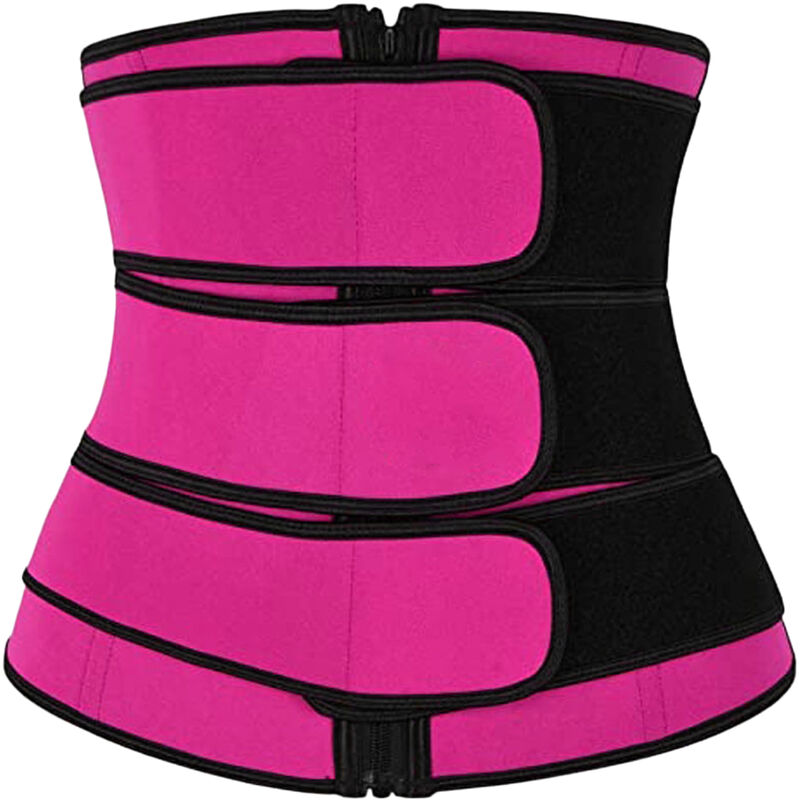 

Entrenador de cintura para mujer Corset Cincher Body Shaper Perdida de peso Sweat Trimmer Belt Neopreno Entrenador de cintura Reloj de arena Body