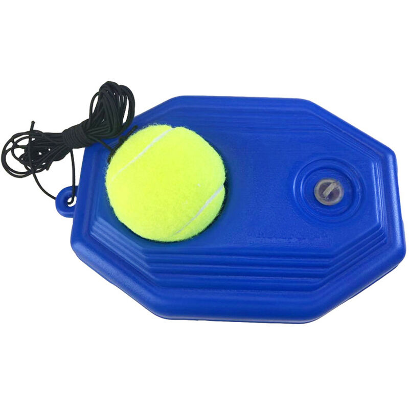 

Entrenador de pelota de tenis Autoestudio Zocalo Jugador Ayudas de entrenamiento Practica Suministro de herramientas con base de cuerda elastica