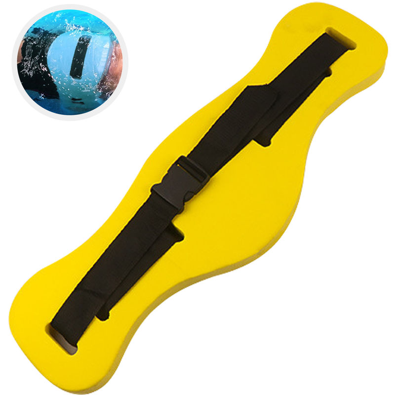 

Cinturon de flotabilidad para natacion, adulto, 72 * 22 * 4 cm, amarillo