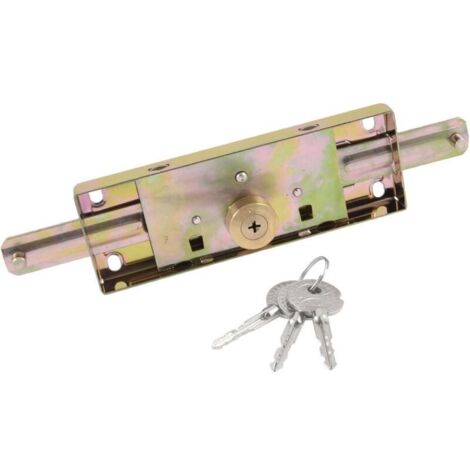 Entrepôt 23 cm Longueur Hardware Pièces en métal Centre volet roulant serrure de porte
