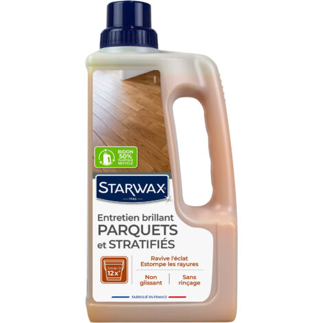 Entretien brillant pour parquets et sols stratifiés 1L
 STARWAX