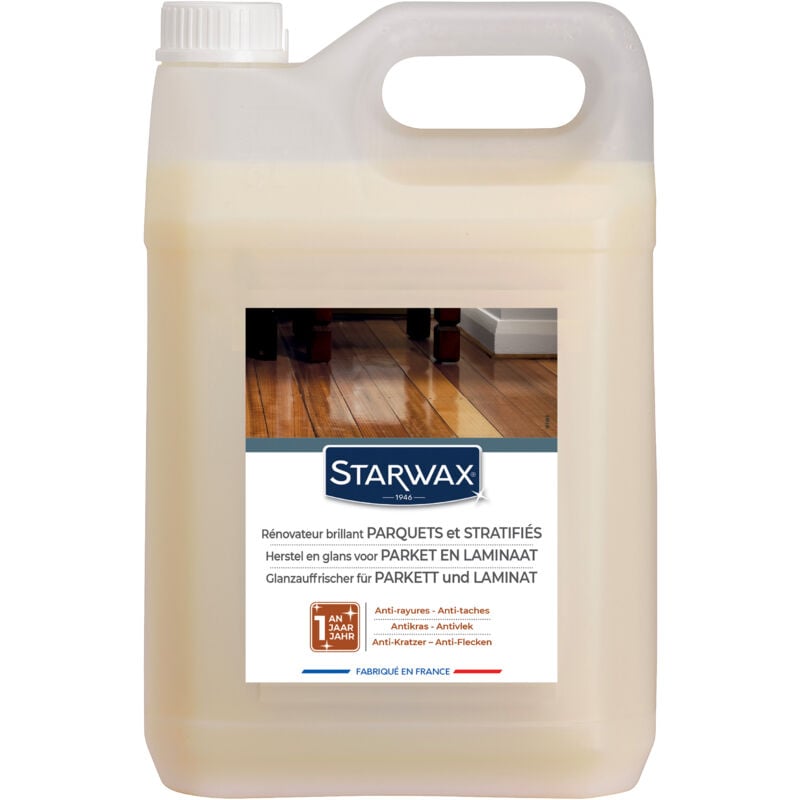 Rénovateur brillant pour parquets et stratifiés 5L