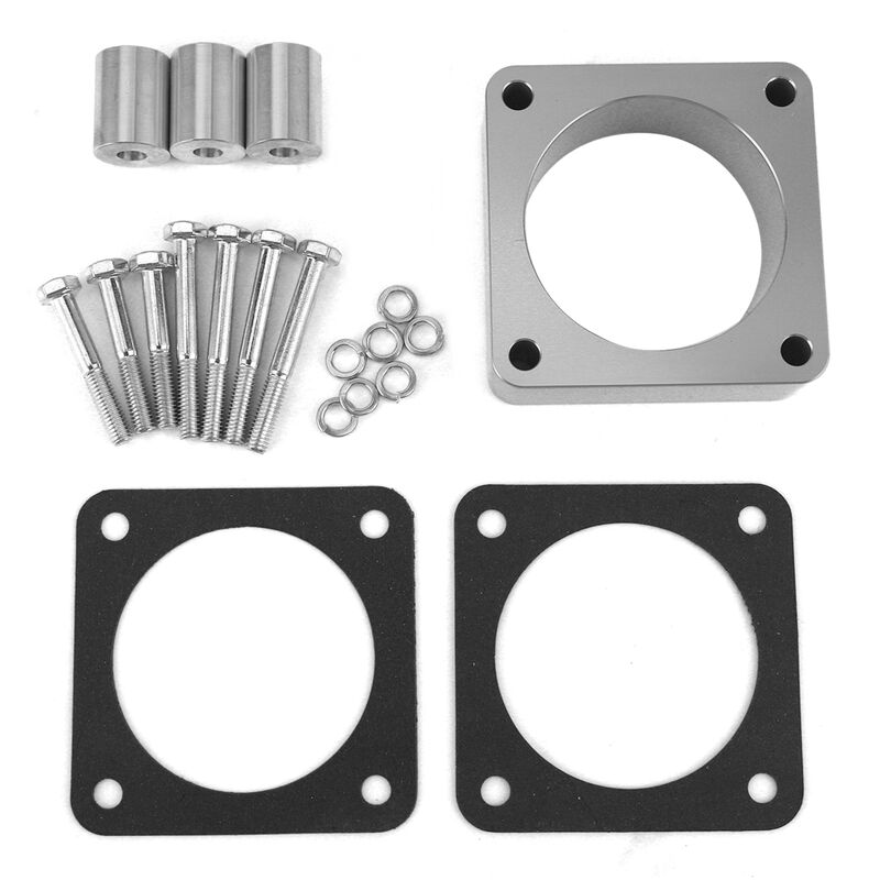 Jeffergarden - Entretoise de Corps D'accélérateur, Kit D'entretoise de Corps D'accélérateur en Alliage D'aluminium cnc Adapté pour Wrangler /