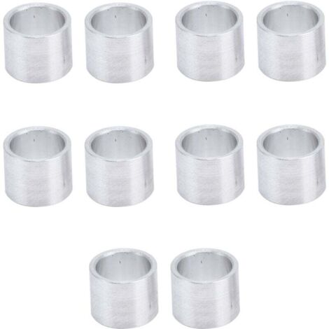 Entretoise En Aluminium, Entretoise En Métal Entretoise Ronde En Aluminium Douille D'espacement Non Filetée Entretoise Externe Non Filetée Unie 10 mm