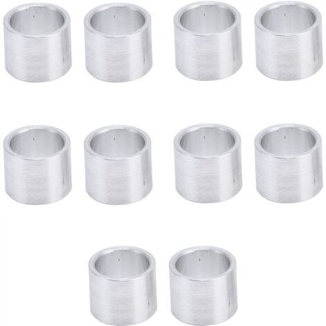 Entretoise En Aluminium, Entretoise En Métal Entretoise Ronde En Aluminium Douille D'espacement Non Filetée Entretoise Externe Non Filetée Unie 10 mm
