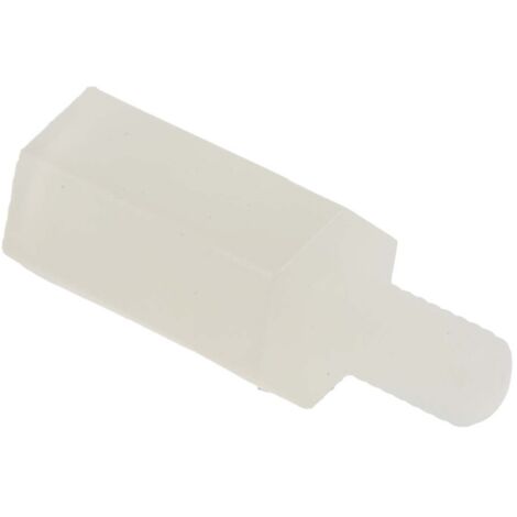 Entretoise filetée RS PRO, longueur 10mm, Mâle / Femelle, M3 x M3 ( Prix pour Paquet de 50 )