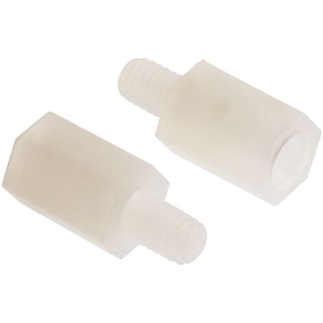 Entretoise filetée RS PRO, longueur 10mm, Mâle / Femelle, M4 x M4 ( Prix pour Sachet de 100 )