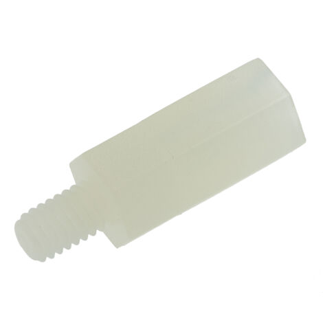 Entretoise filetée RS PRO, longueur 15mm, Mâle / Femelle, M4 x M4 ( Prix pour Sachet de 100 )