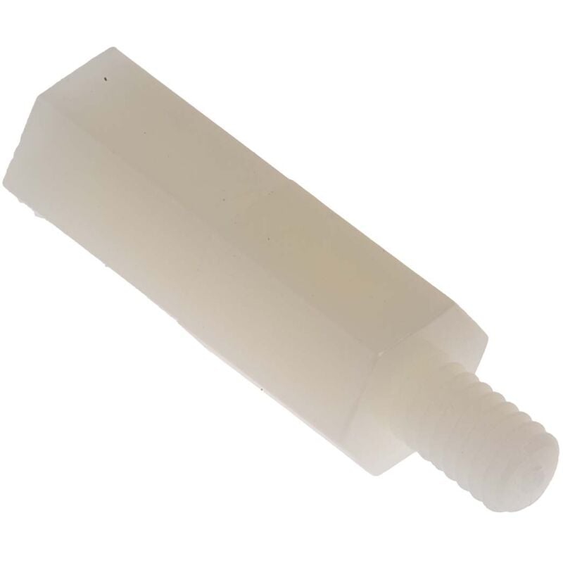 Entretoise filetée Rs Pro longueur 19mm, Mâle / Femelle, M4 x M4 ( Prix pour Sachet de 100 )