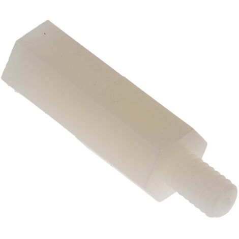 Entretoise filetée RS PRO, longueur 19mm, Mâle / Femelle, M4 x M4 ( Prix pour Sachet de 100 )
