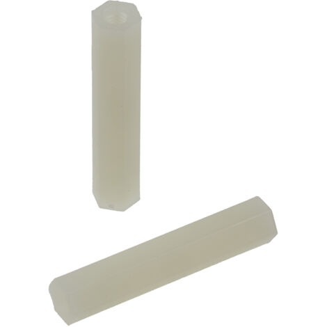 Entretoise filetée RS PRO, longueur 30mm, Femelle / Femelle, M3 x M3 ( Prix pour Sachet de 100 )