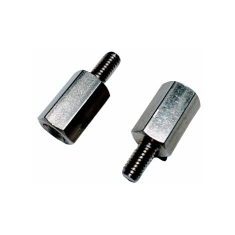 Entretoise filetée RS PRO, longueur 57mm, Mâle / Femelle, M4 x M4 ( Prix pour Paquet de 10 )