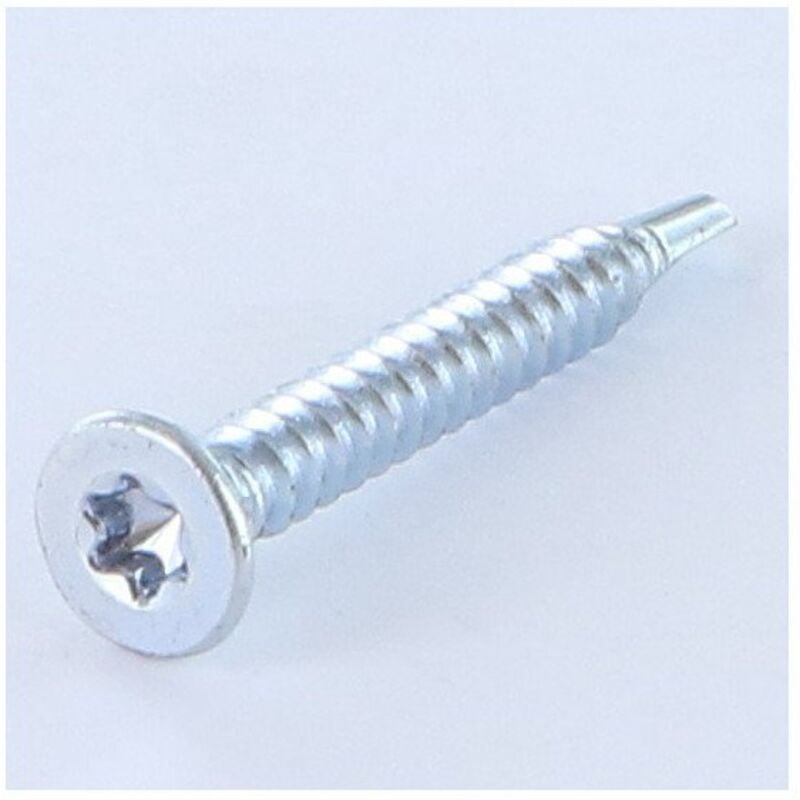 Vis autoperceuse Tête fraisée tf torx T25 5.5X50 Acier zingué-200 pièces
