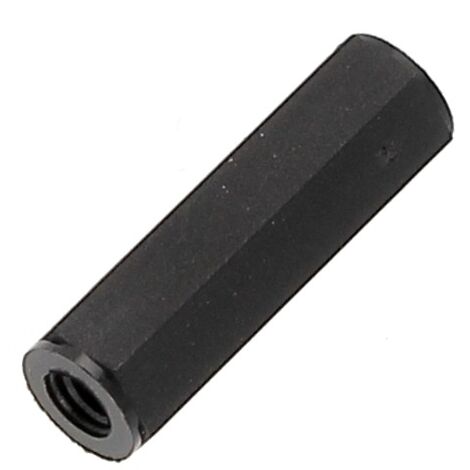 Entretoise Hexagonale 2.5X5 Femelle/Femelle Nylon Noir