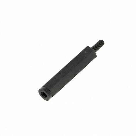Entretoise Hexagonale M4X40 Mâle/Femelle Pa6.6 Noir