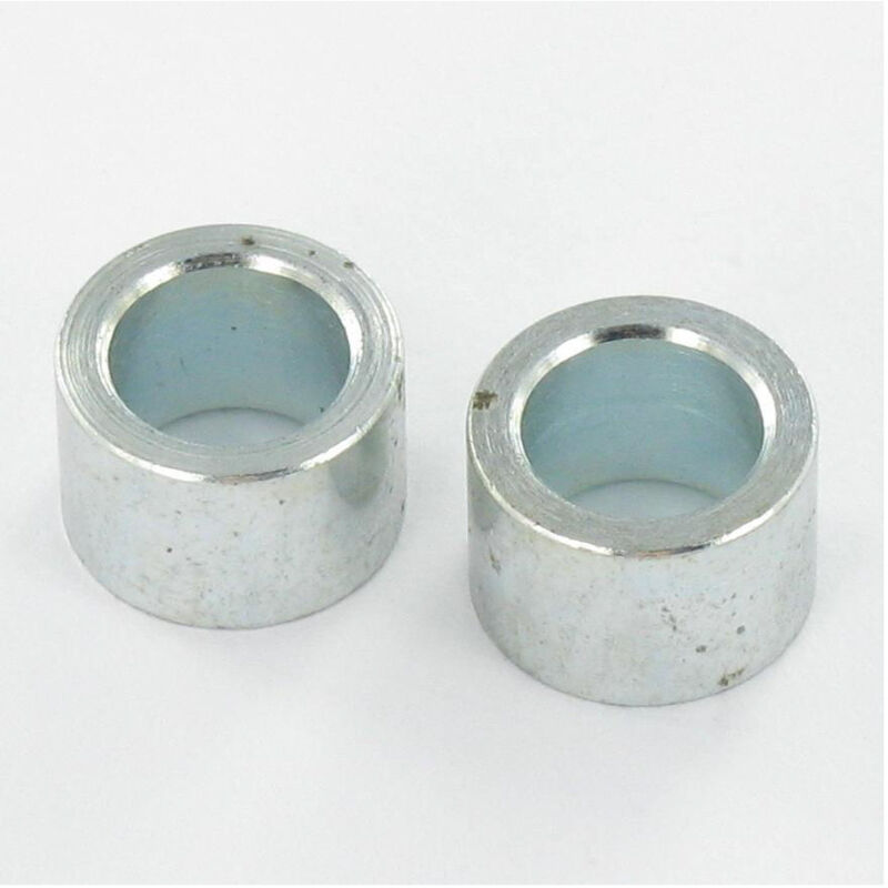 Entretoise lisse 12X8 trou 8.2 Acier zingué blanc | Conditionnement: 10 pieces