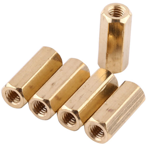 Entretoise M3 Femelle en Colonne Hexagonale pour PCB - 100pcs Brass M310 - Espacement Montage Cartes