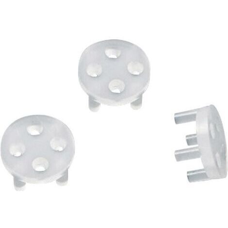 Entretoise pour transistor TRU COMPONENTS TC-TRW5203 1593485 (Ø x H) 8.9 mm x 4.6 mm Adapté pour boîtier (semi-conducteur): TO-92, TO-39 Pas: 3.6 m S021631