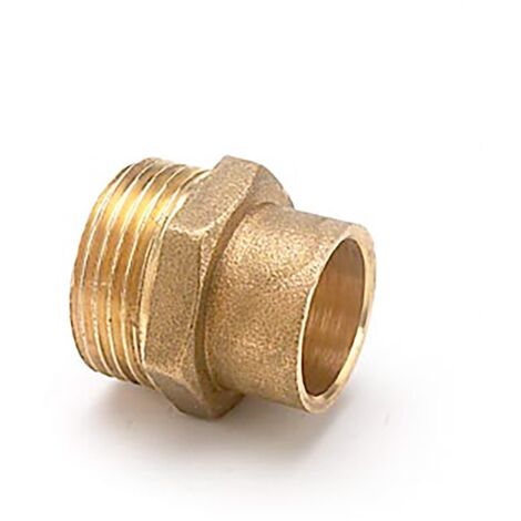 Entronque Macho Latón 1/2"x15mm 243