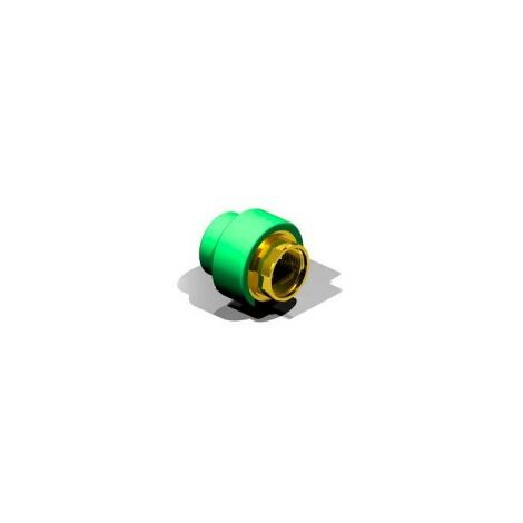 Entronque recto RH-H con cuello hexagonal Medidas: Ø32mm x 1"