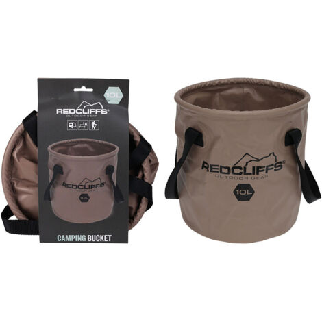 ENVASADOR DE AGUA PLEGABLE REDCLIFFS 10L REDCLIFFS MARRÓN
