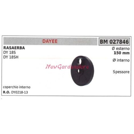 Enveloppe intérieure de roue de tondeuse à gazon DAYEE DY 18S 18SH 027846