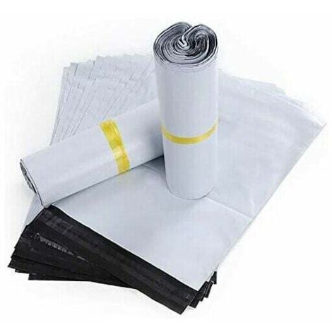 Enveloppe Plastique Expedition Lot de 100 pièces Sacs 17 X 30 CM Conditionnements Plastique Polystyrène PochettesSac poubelle