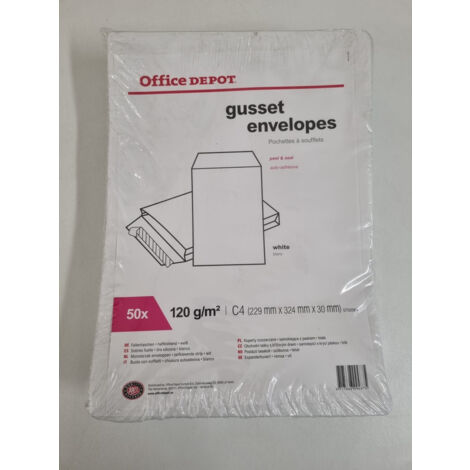 Enveloppes à Soufflets - Office Depot - Idéal pour articles volumineux
