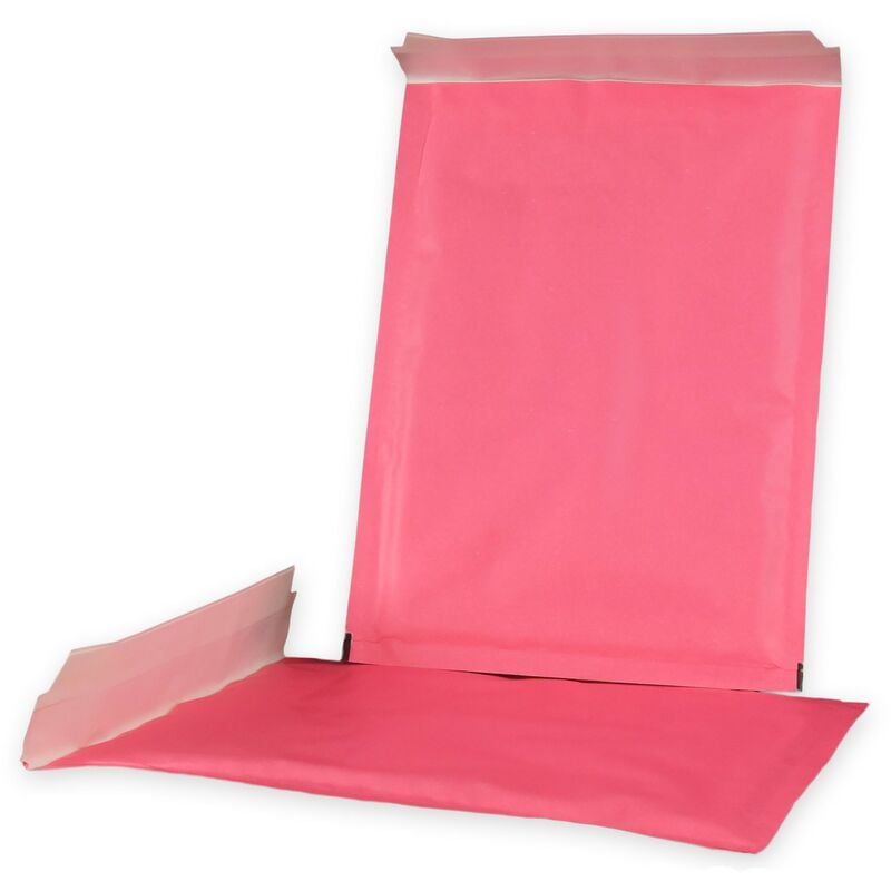 Lot de 1000 Enveloppes à bulles eco D/4 roses format 180x260 mm