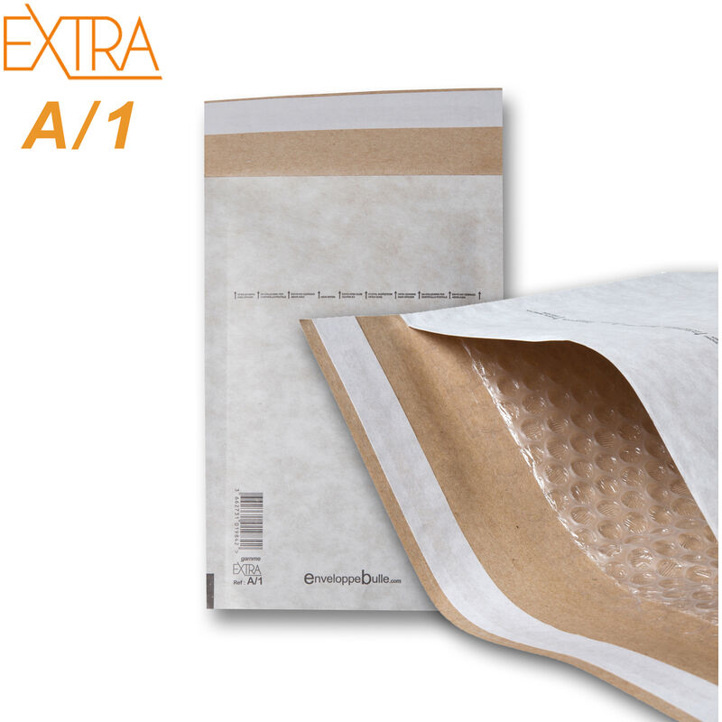 Lot de 200 Enveloppes à bulles extra A/1 format 90x160 mm