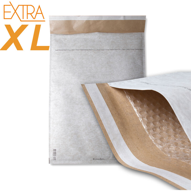 Lot de 100 Enveloppes à bulles extra xl format 490x660 mm