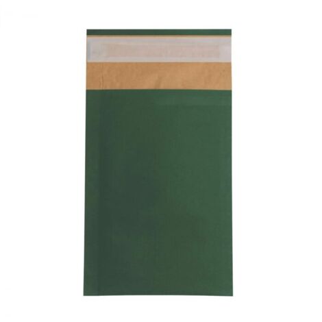 Enveloppes matelassées vertes 165 x 100 mm, lot de 10