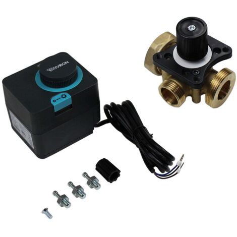 ENVIRON- 3 Wege Mischer mit Stellmotor 230v, elektrischer
