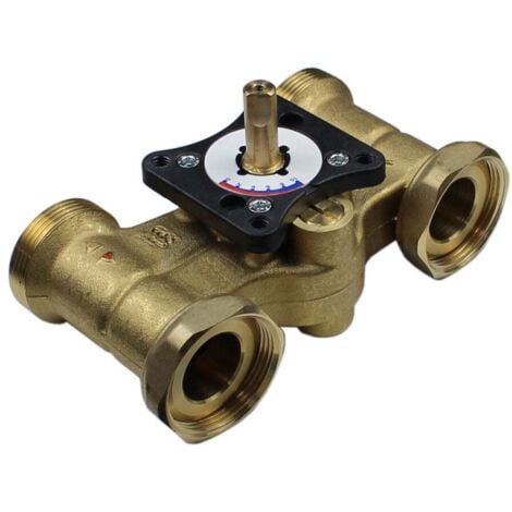 Environ H-Block 3 Wege Mischer DN25 1 1/2" AG x 11/2" IG EcoMix