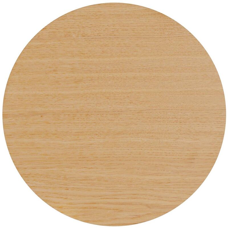 Image of Envostar - Luna Wood applique, rovere, Ø30cm - legno chiaro