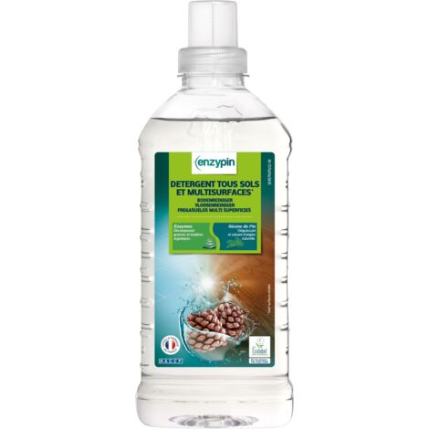 EnzyPin Détergent Sols & Surfaces Flacon de 1L - Action Pin