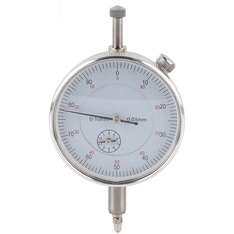 Eosnow 0-10mm Cadran Indicateur Jauge 0.01mm Précision Mesure Mètre Haute Précision Instrument Outil