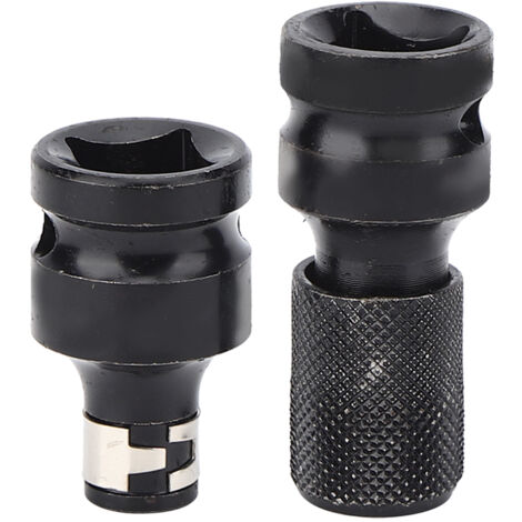 Eosnow 1/2 1/4 Zoll Schraubenschlüssel Sechskantschaft Bohrfutter-Umrüstsatz Vierkant-Wechsel-Steckschlüssel-Adapter-Umrüstsatz