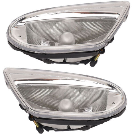 Eosnow 1 coppia di fendinebbia di ricambio per auto RH LH A1638200428 A1638200328 per Mercedes Benz